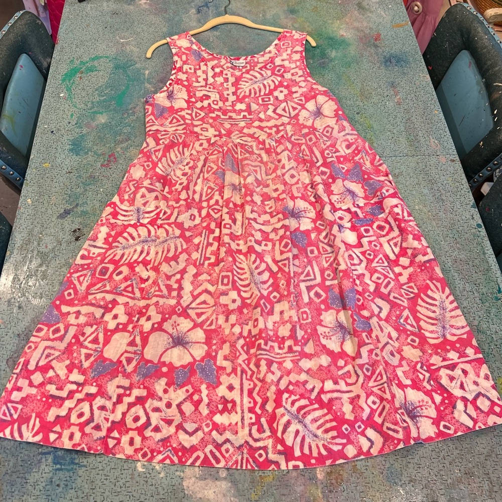 Vintage Lightweight Tiki Dress